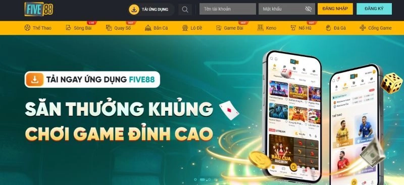 Hướng dẫn 3 hình thức nạp tiền Five88 chi tiết