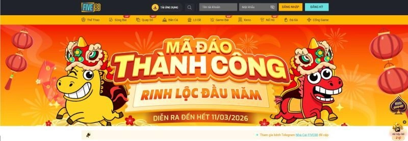 Giao dịch nạp tiền Five88 2 phút qua ví điện tử