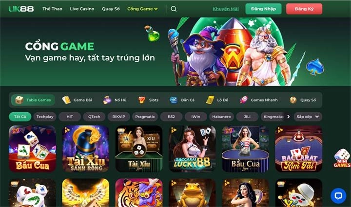 Tổng quan về kho sản phẩm tại UK88