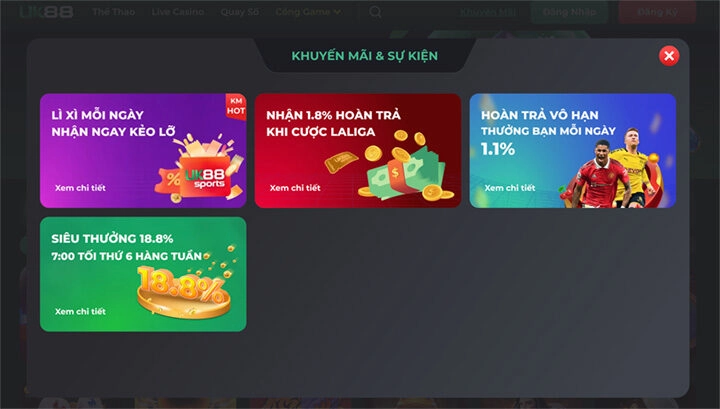 Thống kê quy mô người chơi mới nhất tại UK88