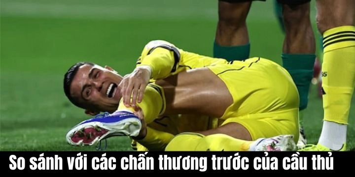 So sánh mức độ nghiêm trọng với tiền sử bệnh lý