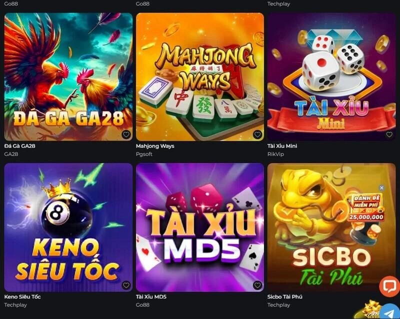 Tổng quan về sản phẩm game đa dạng của SV88