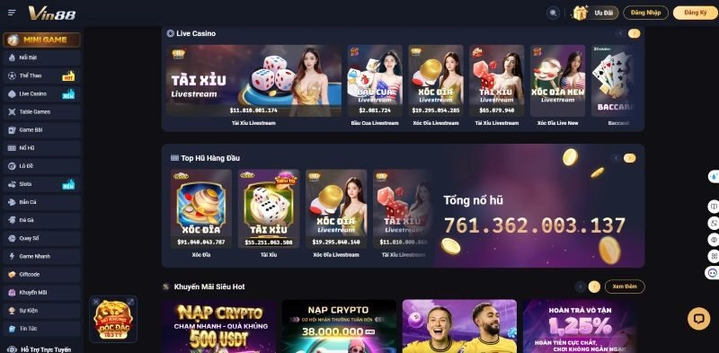 Khám phá Vin88 có gì mới trong 2026?